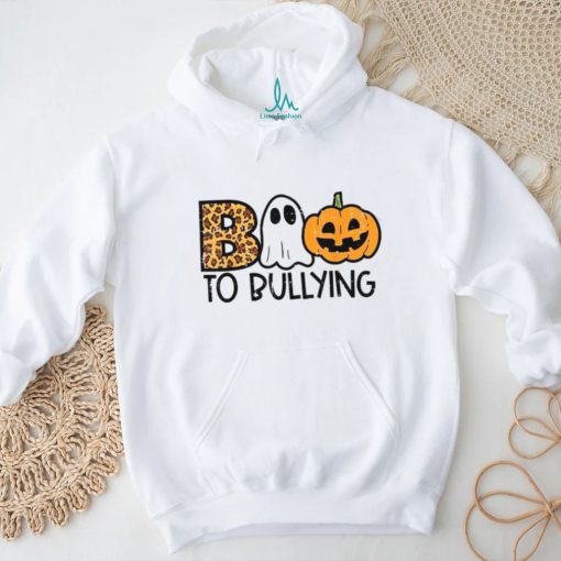 To Bullying Boo Ghost Pumpkin Halloween T Shirt