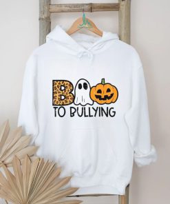 To Bullying Boo Ghost Pumpkin Halloween T Shirt