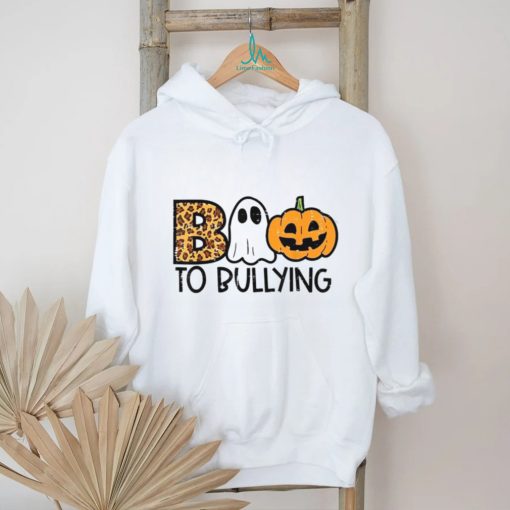To Bullying Boo Ghost Pumpkin Halloween T Shirt