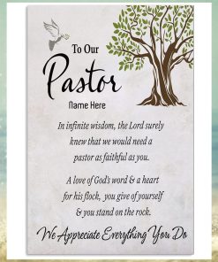 To Our Pastor Vertical Poster