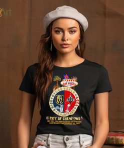 To fabulous Las Vegas Nevada Vegas Golden Knights and Las Vegas Aces city of champions shirt