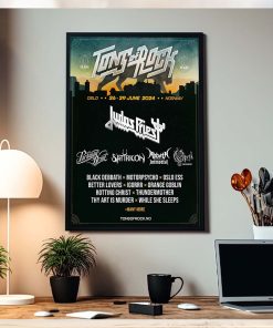 Tons Of Rock Event Judas Priest Parkway Drivf Satiricon Abbath Immortal In Oslo Norway June 2024 Home Decor Poster Canvas