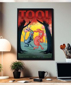 Tool Edmonton AB Tonight At Rogers Place October 25 2023 Home Decor Poster Canvas