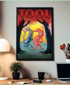 Tool Edmonton AB Tonight At Rogers Place October 25 2023 Home Decor Poster Canvas