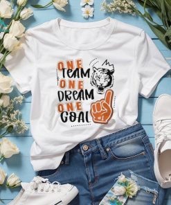 Top Tigers one team one dream one goal 2023 shirt, hoodie, sweater, long sleeve and tank top Top Tigers one team one dream one goal 2023 shirt