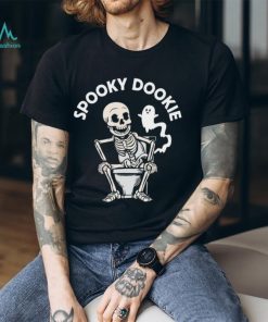 Top skeleton and ghost spooky dookie shirt