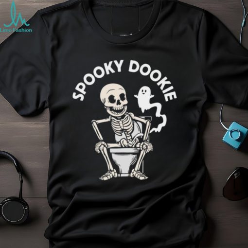 Top skeleton and ghost spooky dookie shirt