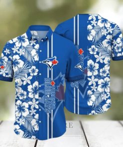 Toronto Blue Jays MLB Flower Hawaii Shirt Summer Gift Men And Wwomen Shirts