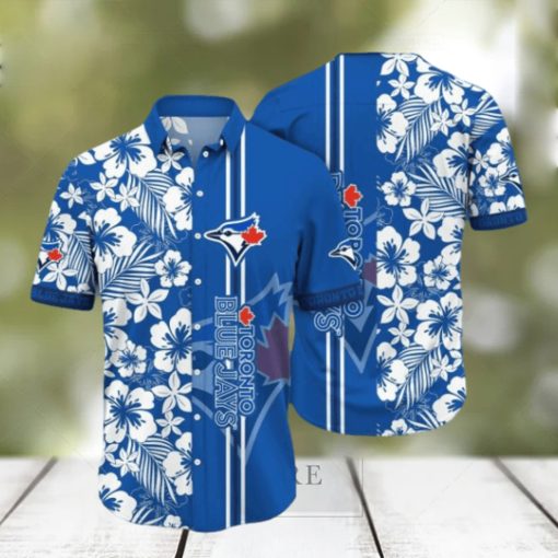 Toronto Blue Jays MLB Flower Hawaii Shirt Summer Gift Men And Wwomen Shirts