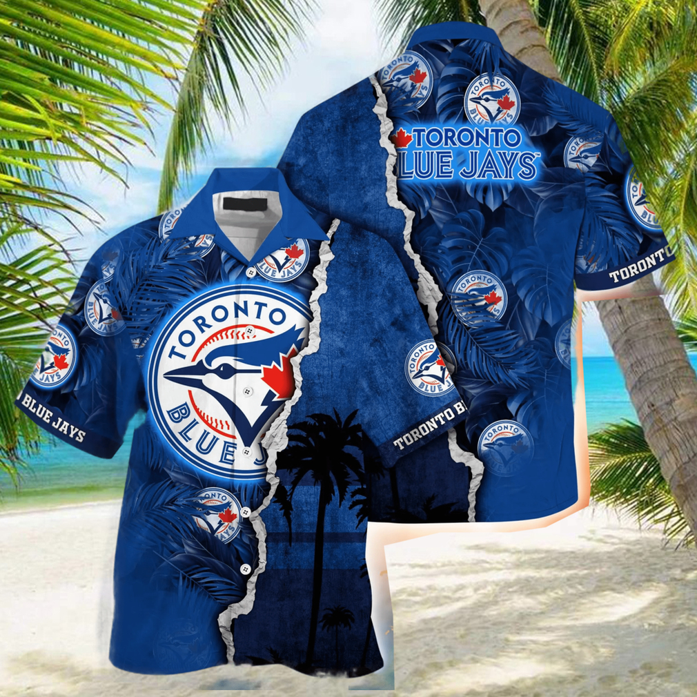Toronto Blue Jays MLB Hawaiian Shirt Custom Sunsets Aloha Shirt - Limotees