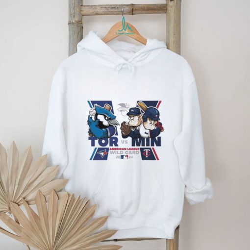 Toronto Blue Jays vs Minnesota Twins Mascot American League Wild Card 2023 T Shirt