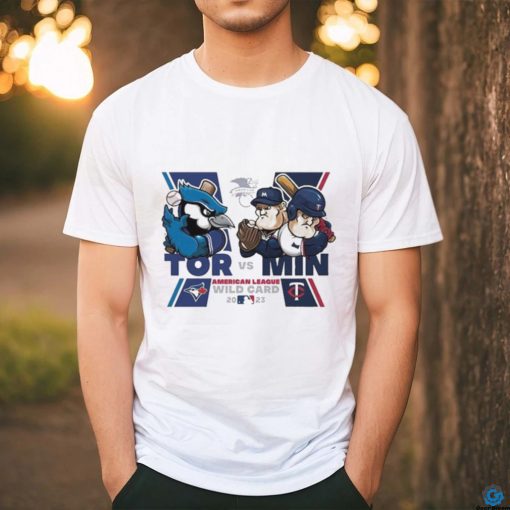 Toronto Blue Jays vs Minnesota Twins Mascot American League Wild Card 2023 T Shirt