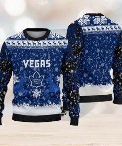 Toronto Maple Leafs Christmas Reindeer Limited Edition Ugly Sweater Gift For Fans