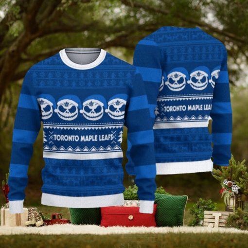 Toronto Maple Leafs Christmas Reindeer Pattern Limited Edition Ugly Sweater