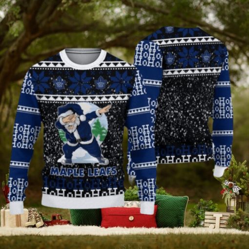 Toronto Maple Leafs Christmas Santa Claus Limited Edition Ugly Sweater