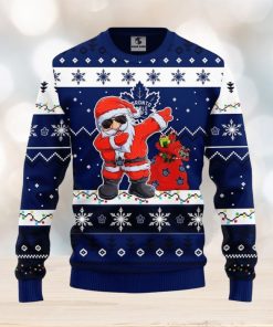 Toronto Maple Leafs Dabbing Santa Claus Xmas Ugly Christmas Sweater Best Christmas Gift Ideas