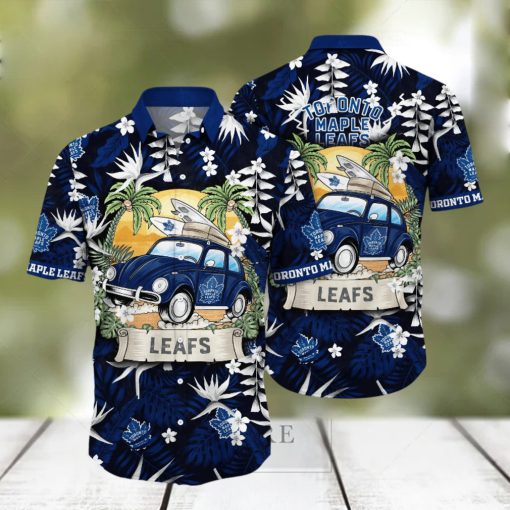 Toronto Maple Leafs NHL Hawaiian Shirt Surfingtime Aloha Shirt