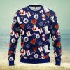 Philadelphia Eagles Snowflake Christmas Pullover Ugly Christmas Sweater 3D Gift For Fans Ugly Christmas Sweater 3D Gift For Fans