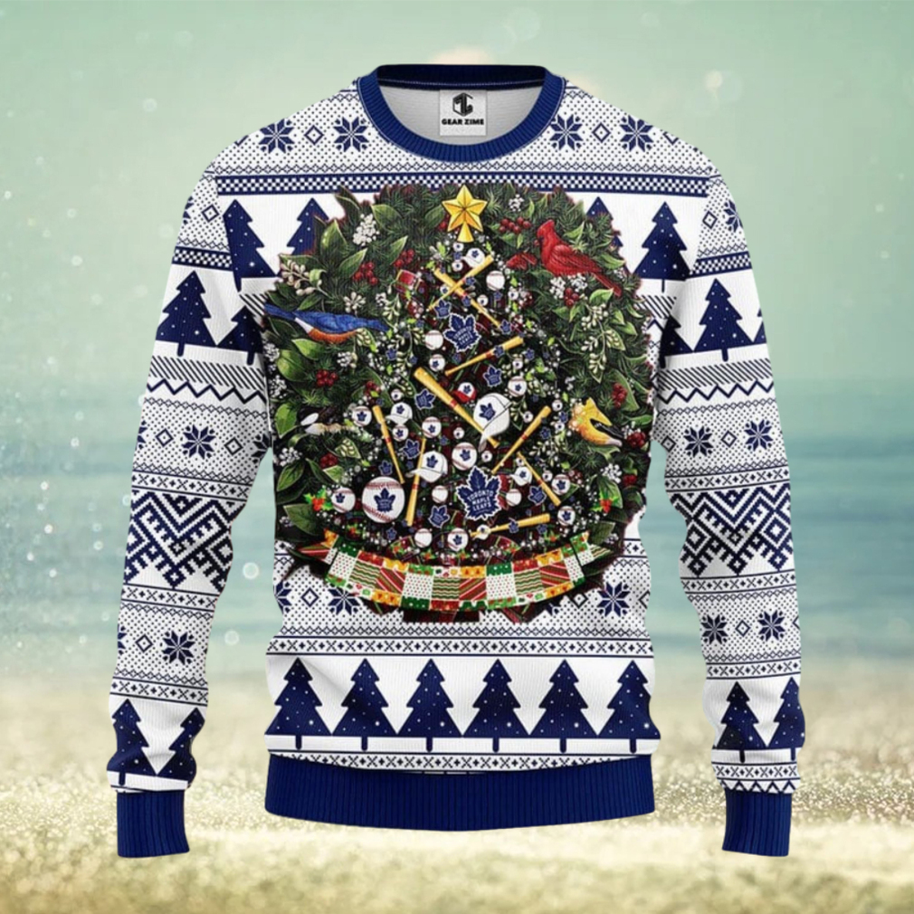 Leafs hotsell christmas sweater