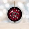 Simpsons Family Love You To The Moon And Back Galaxy 2023 Holiday Couple Gifts Custom Name Xmas Ornament