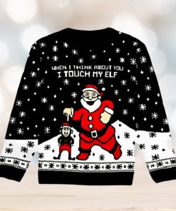 Touch My Elf Ugly Christmas Sweater