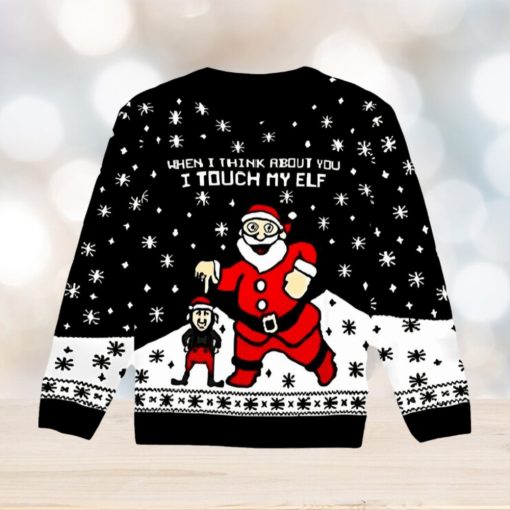 Touch My Elf Ugly Christmas Sweater