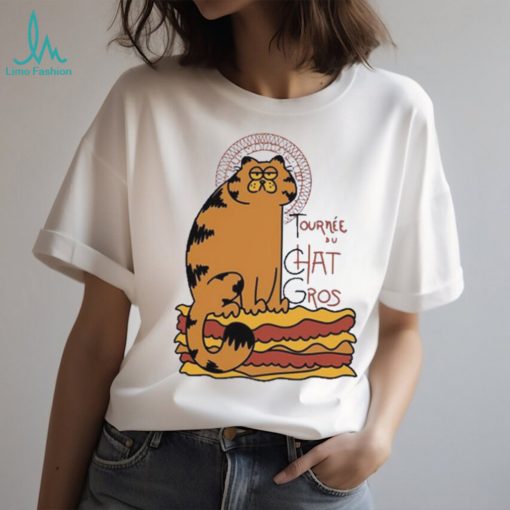 Tournee chat gros 2023 shirt