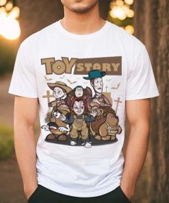 Toy Story Characters Cacao Color Shirt