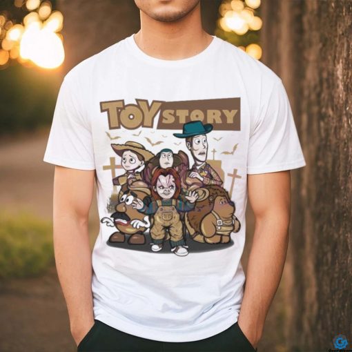 Toy Story Characters Cacao Color Shirt