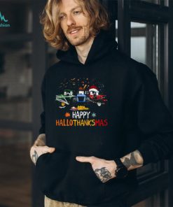 Tractor Halloween Happy HalloThanksMas Classic T Shirt