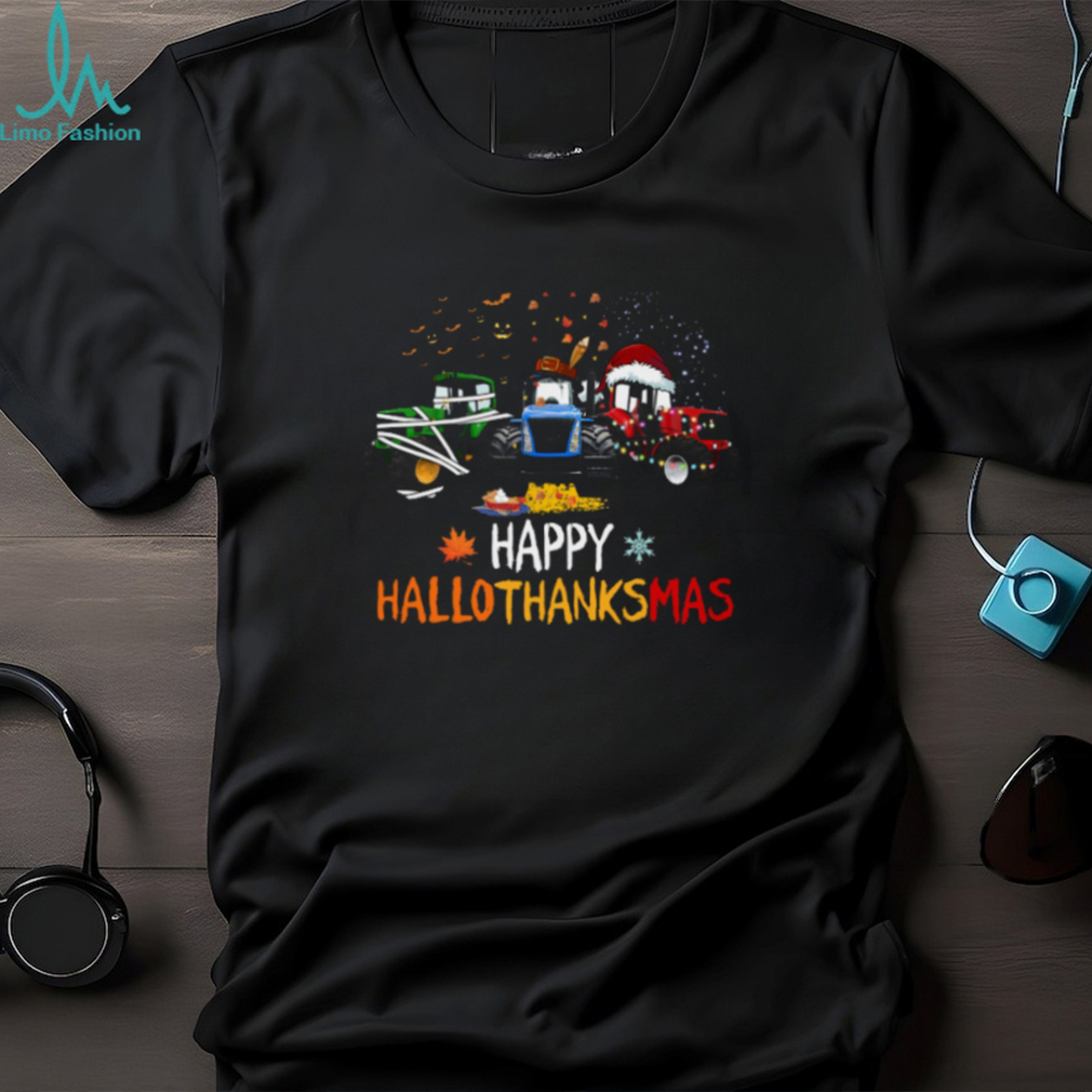 Tractor Halloween Happy HalloThanksMas Classic T Shirt Tractor Halloween Happy HalloThanksMas Classic T Shirt