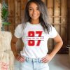 Travis Kelce 87 Loving Him Was Red Shirt