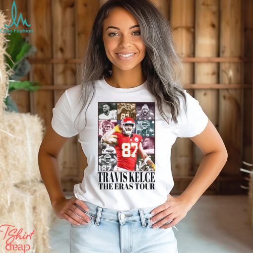 Travis Kelce The Eras Tour T Shirt Cotton Y2K Custom Short Sleeve T shirt