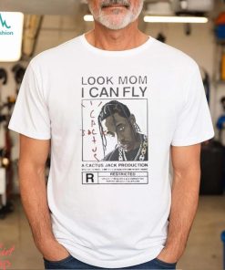 Travis Scott Look Mom I Can Fly Cactus Jack Astroworld T Shirt