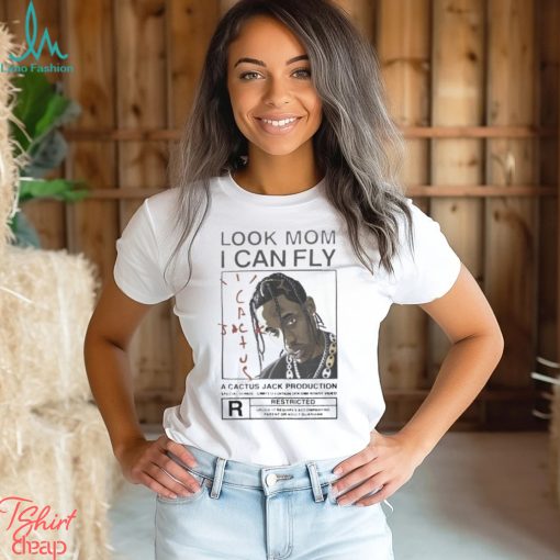 Travis Scott Look Mom I Can Fly Cactus Jack Astroworld T Shirt