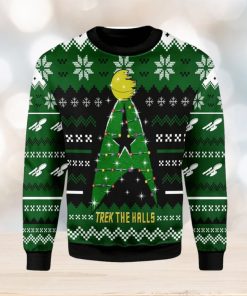 Trek The Halls T Shirt Hoodie Sweatpants Ugly Christmas Sweater