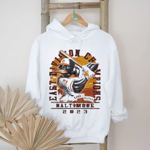 Trending Baltimore Orioles Mascot 2023 East Division Champion 100 Wins shirt