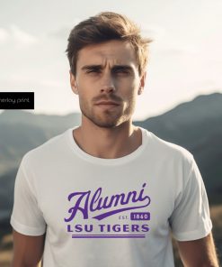 Trending Louisiana State University Tigers Alumni Block Shirt
