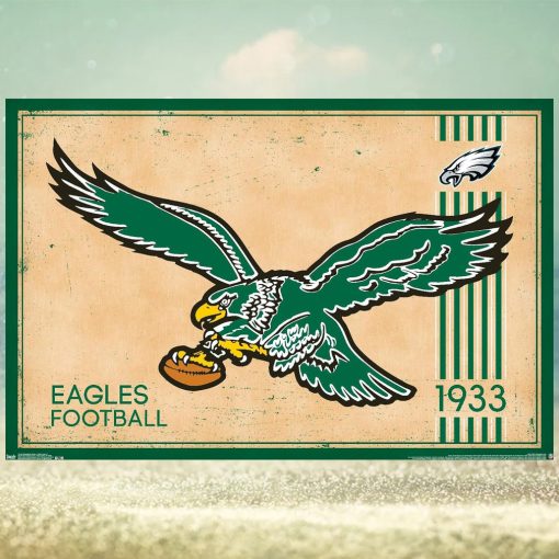 Trends International NFL Philadelphia Eagles   Retro Logo 14 Wall Poster