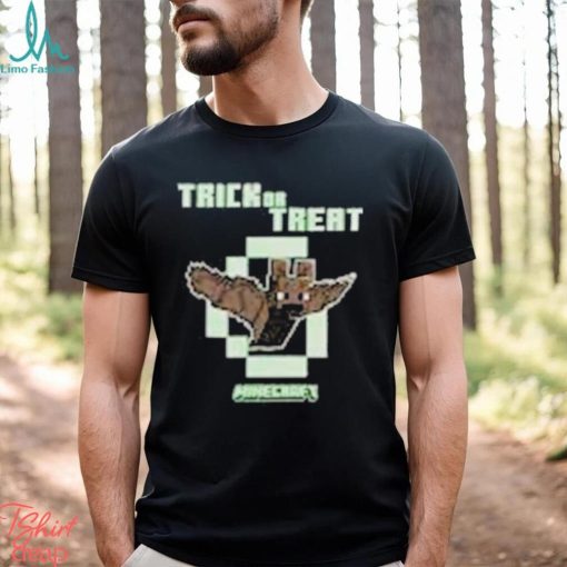 Trick Or Treat Minecraft Bat Fly 2023 shirt