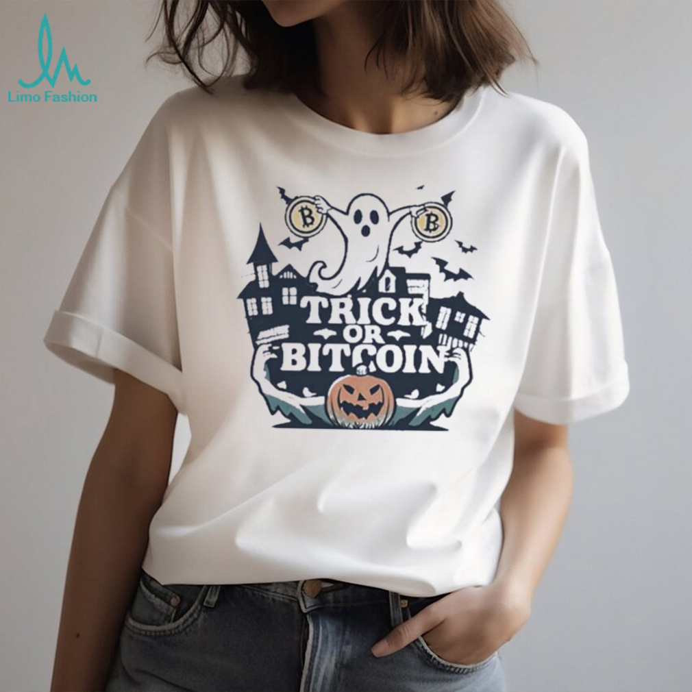 Trick or bitcoin 2023 shirt Trick or bitcoin 2023 shirt