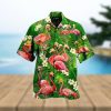 Flamingo Hawaiian Shirt Happy 4Th Of July Gift For Beach Holiday