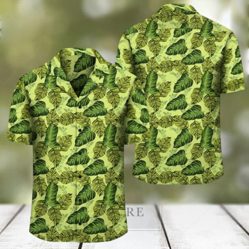 Tropical Green Hawaiian Shirt