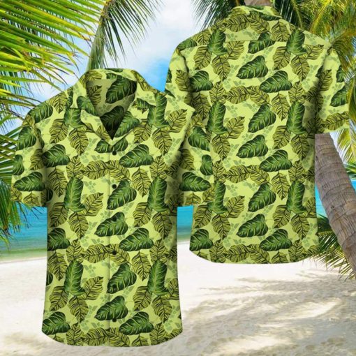 Tropical Green Hawaiian Shirt