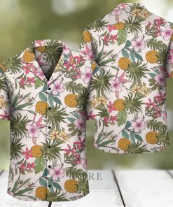 Tropical Pineaapple Hawaiian Shirt