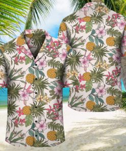 Tropical Pineaapple Hawaiian Shirt