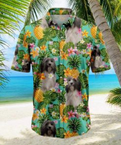 Tropical Pineapple Tibetan Terrier Tropical Hawaiian Shirt Gift For Men And Women