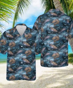 Trout Fish Fishing Hawaiian Shirt