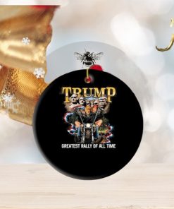 Trump Greatest Rally Of All Time Ornament