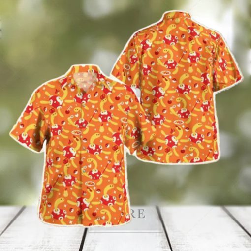 Tsubotsubo Pokemon Tropical Hawaiian Shirt